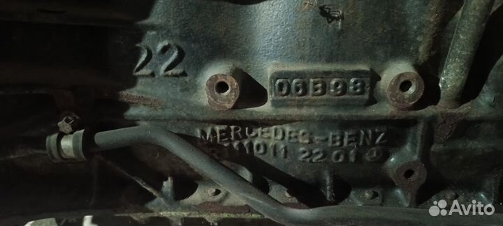 Двигатель Mersedes Bens