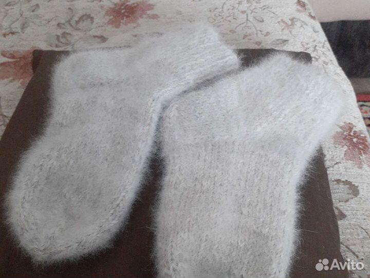 Носки из 100 собачьей шерсти-пуха