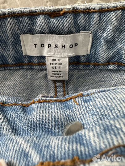 Юбка джинсовая topshop 42-44