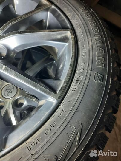 Зима Toyota R16 5*114.3 Реплика 205/55 Nokian