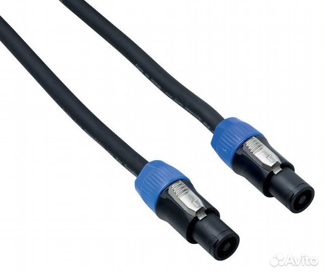 Кабель акустический Speakon Bespeco 2P xcss200 2 m