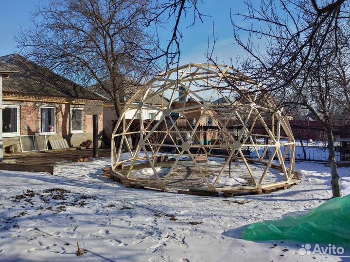 Геокупол глэмпинг геосфера