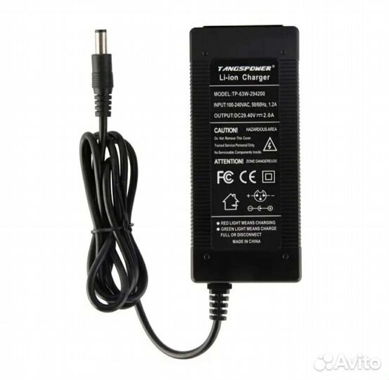 Зарядное устройство li-ion 29.4v 2A