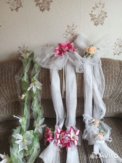 Свадебные аксессуары на машину