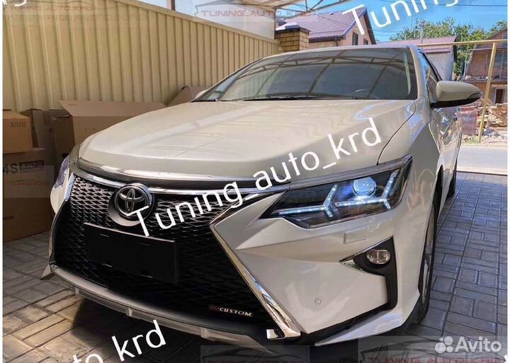 Бампер передний Toyota Camry 50/55 Lexus стиль