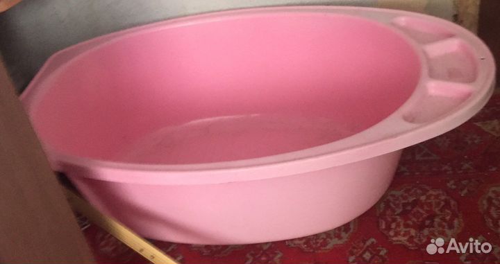 Ванночка, горочка и круг для купания