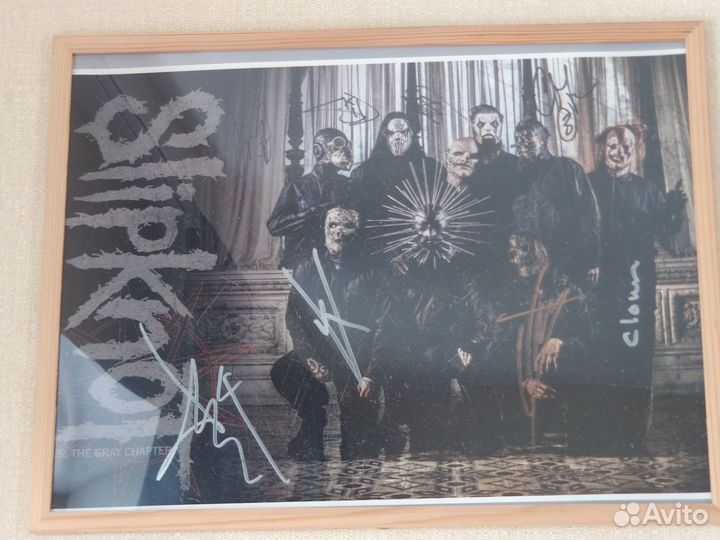 Автографы Slipknot