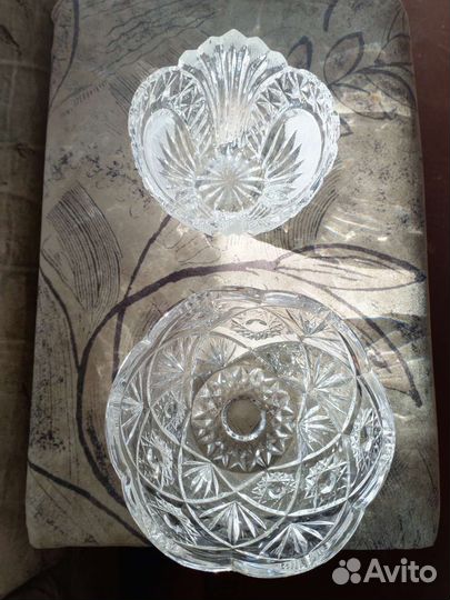 Посуда из хрусталя СССР