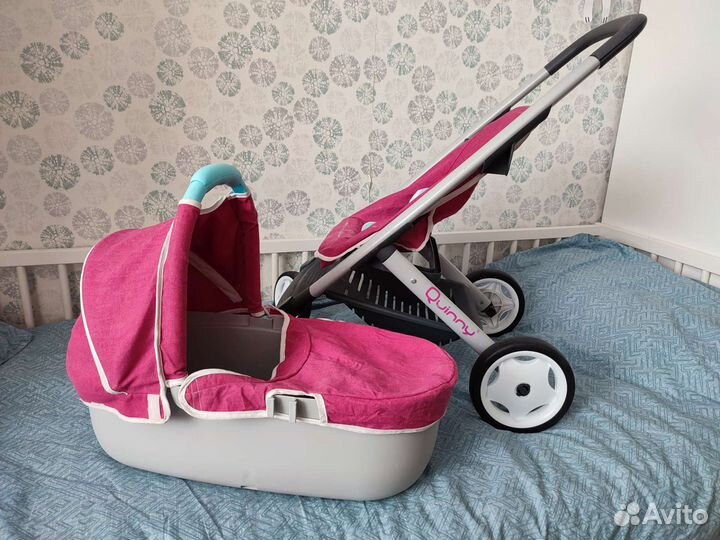 Кукольная коляска 3 в1 quinny
