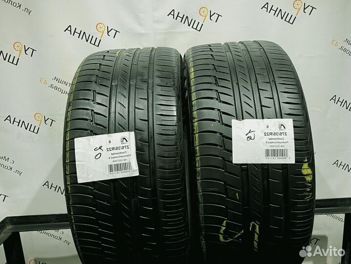 Continental PremiumContact 6 275/35 R22 94Y