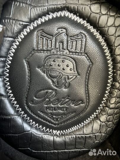 Мото шлем ретро