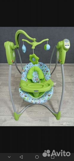 Электронные качели graco