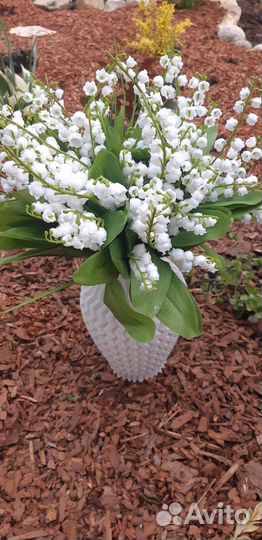 Ландыши силиконовые искусственные