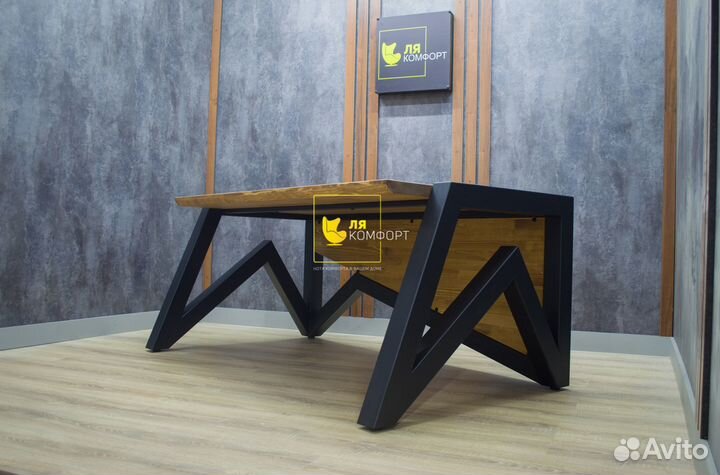 Стол директора в стиле лофт