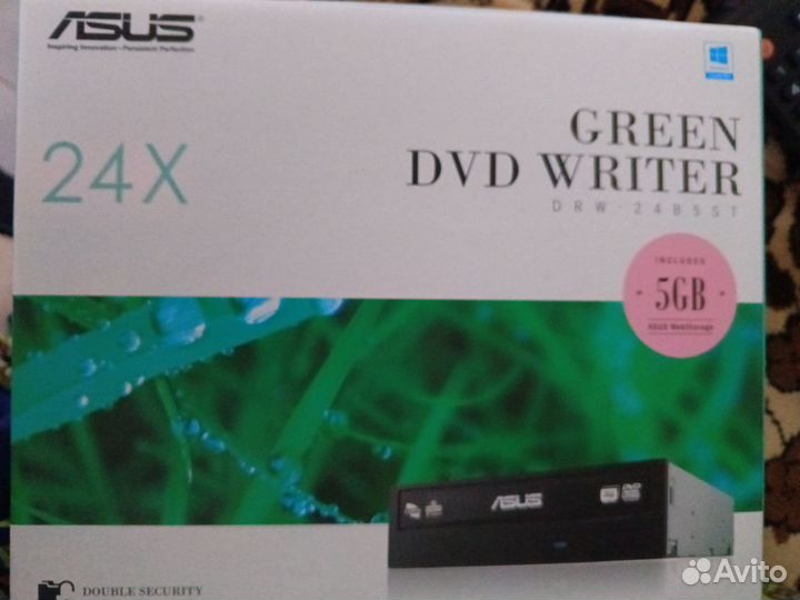 Оптический привод DVD-RW asus DRW-24