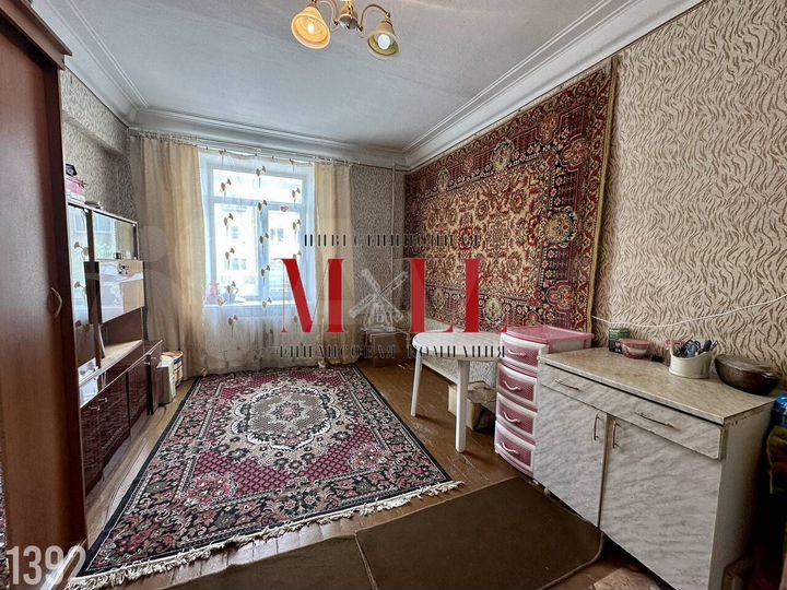 Комната 18,4 м² в 2-к., 2/3 эт.
