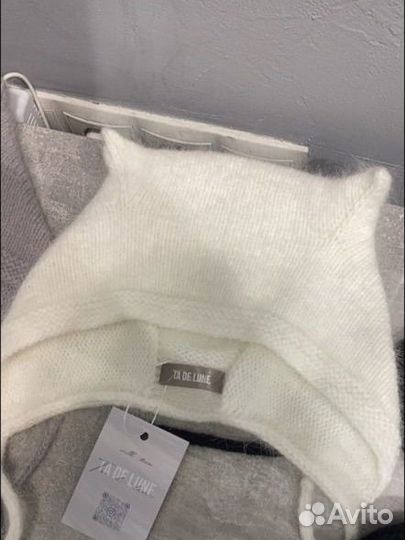 Шапка с ушками