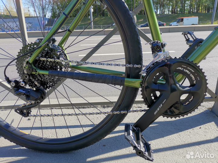 Pride Rocx Tour shimano 105, оси хромоль гравийник