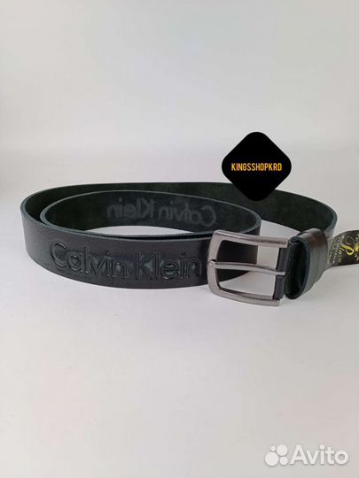 Мужской кожаный ремень