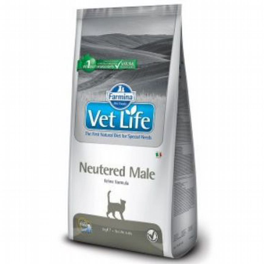 Корм для котов Фармина Vetlife Neutered Male 5 kg