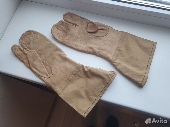Мотоциклетные немецкие перчатки Краги 1941