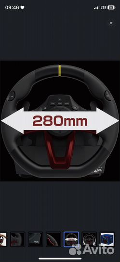 Руль hori racing wheel apex