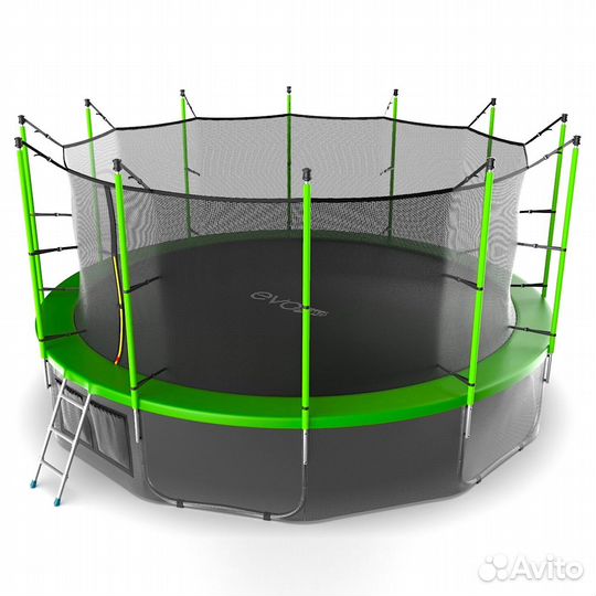 EVO jump Internal 16ft (Green) + Lower net