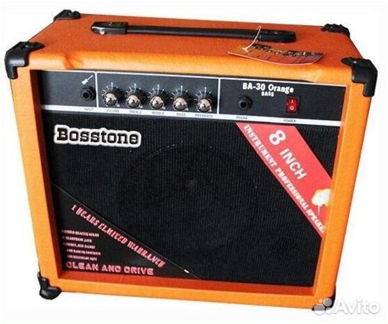 Комбоусилитель басовый Bosstone BA-30W Orange