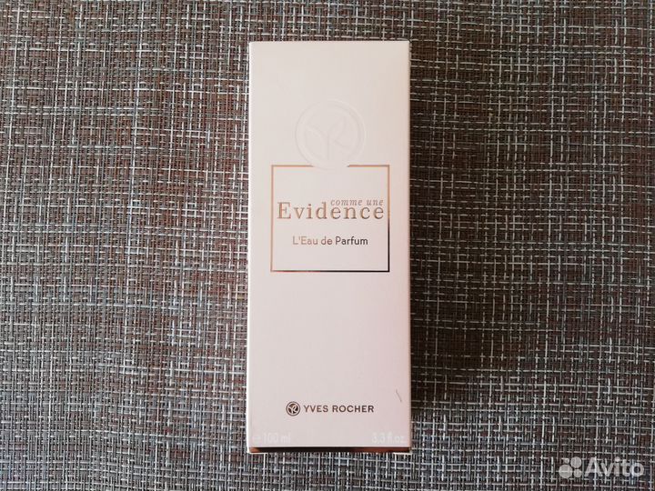 Туалетная вода Ив Роше 100 мл эвиденс