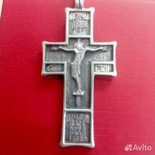 Серебряный крест проба 925 Арт.008925350124