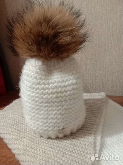 Комплект шапка+снуд