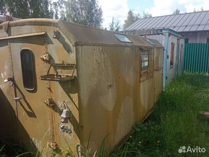 Вагончик бытовка металлическая кунг