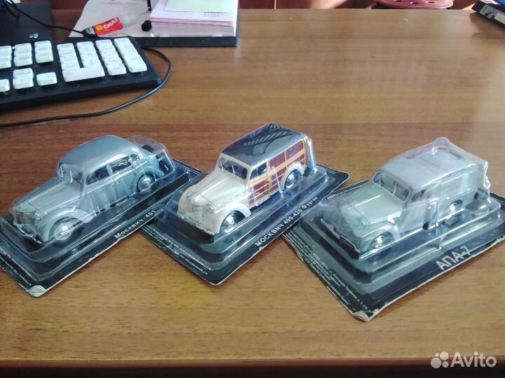 Модели Москвич 1ой серии 1/43