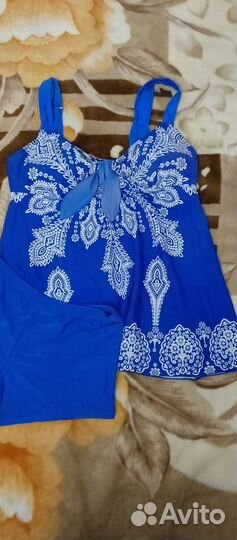 Купальник женский слитный, размер 60