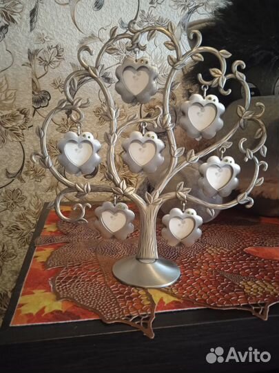 Рамка для фото в виде генеалогического древа