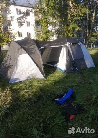 Палатка на 6 человек новая