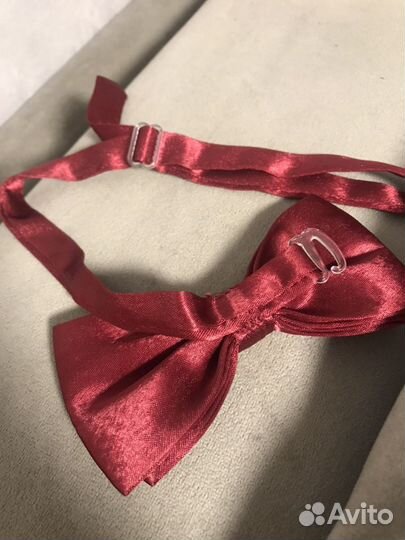 Бабочка - галстук бордовая