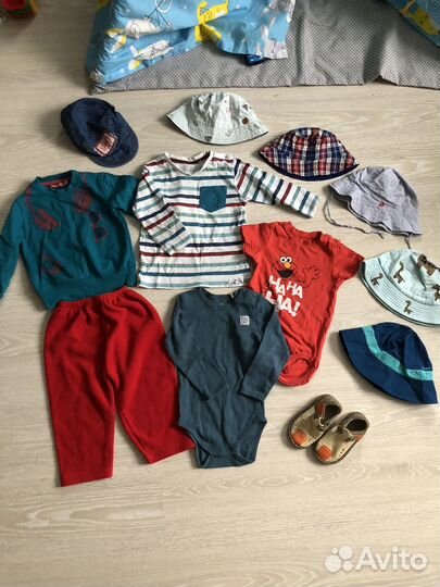 Пакет вещей на мальчика 80 86 размер