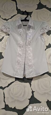 Блузка на девочку 140