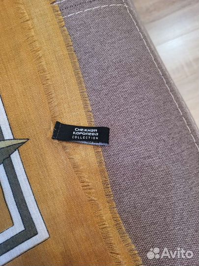 Платок с шерстью Снежная королева