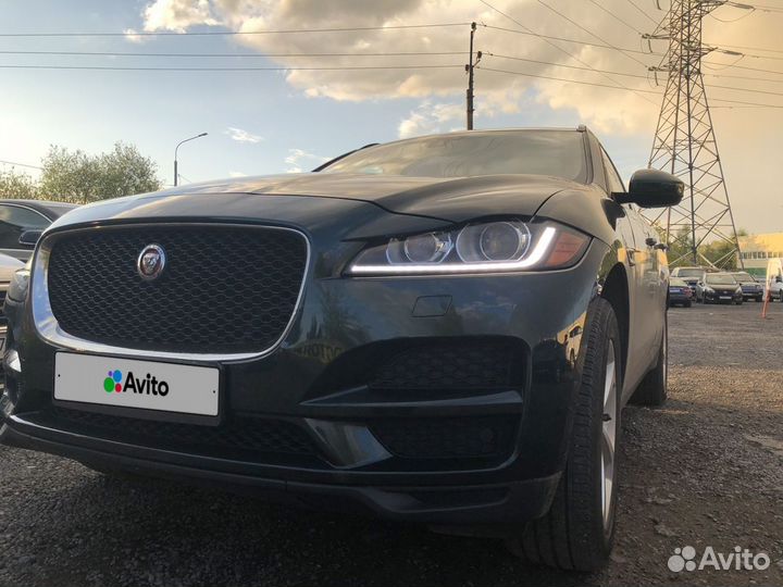 Jaguar F-Pace 2.0 AT, 2017, 116 800 км
