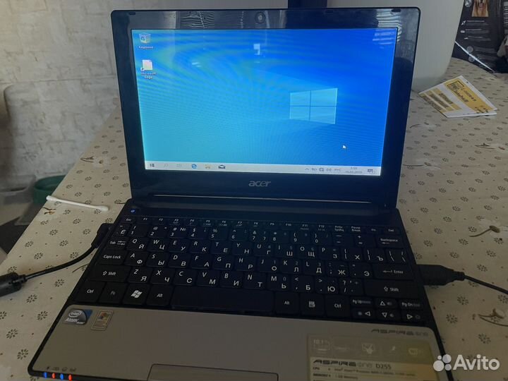 Нетбук acer aspire one