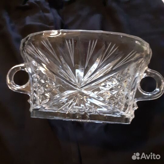 Ваза хрустальная конфетница