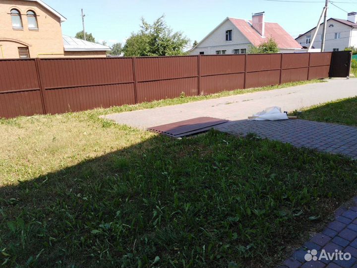 Установка заборов