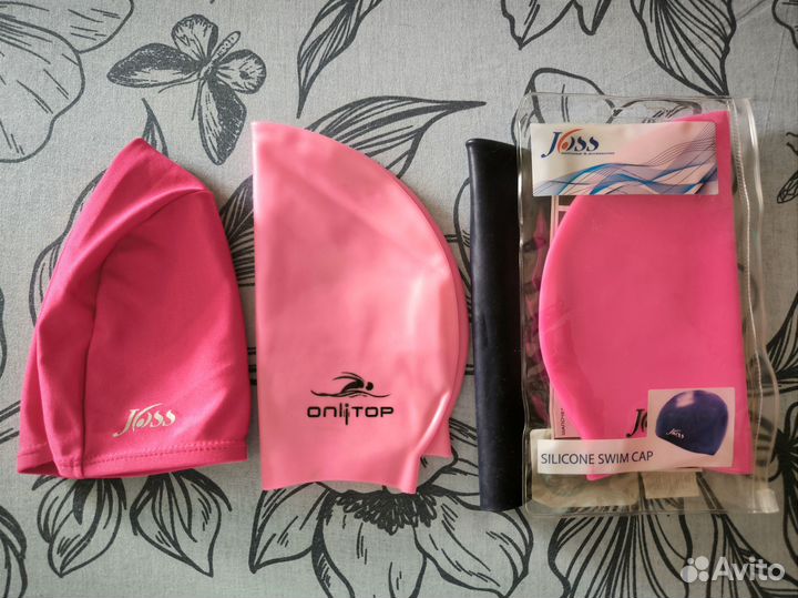 Шапочки для плавания детская/подростковая