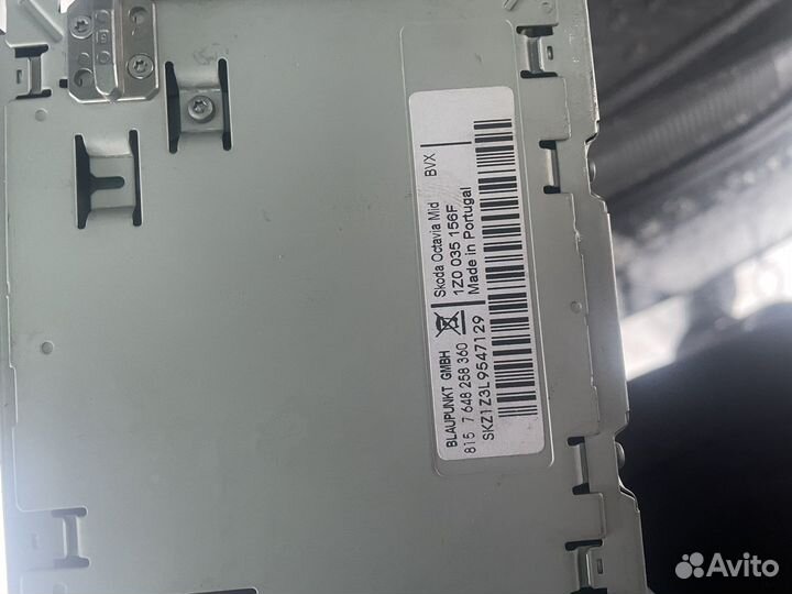 Магнитола bolero skoda yeti 2011