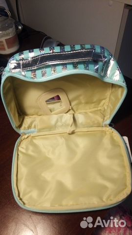 Косметичка женская бирюзовая