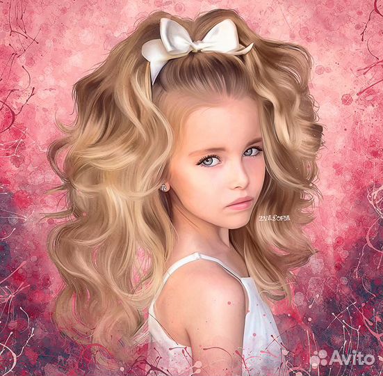 Портрет по фотографии и в обработке Дрим Арт