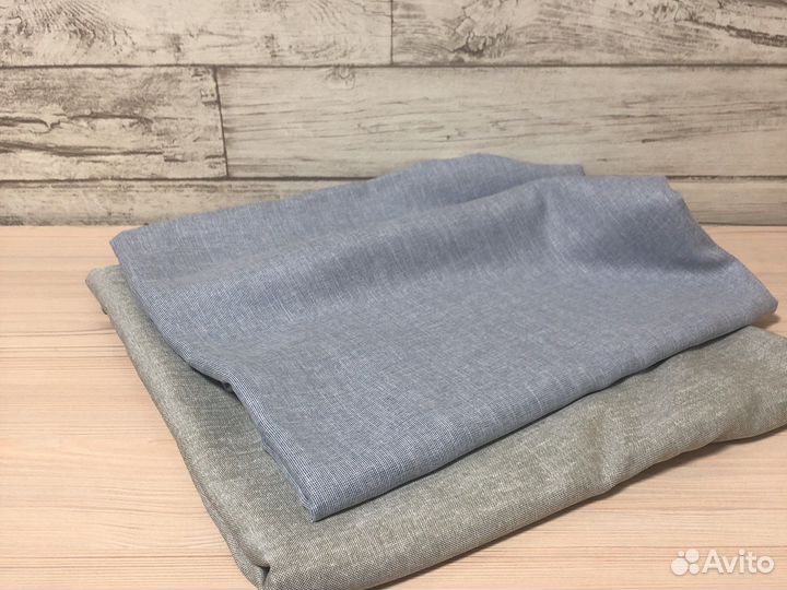Ткань плательно-костюмная под лен