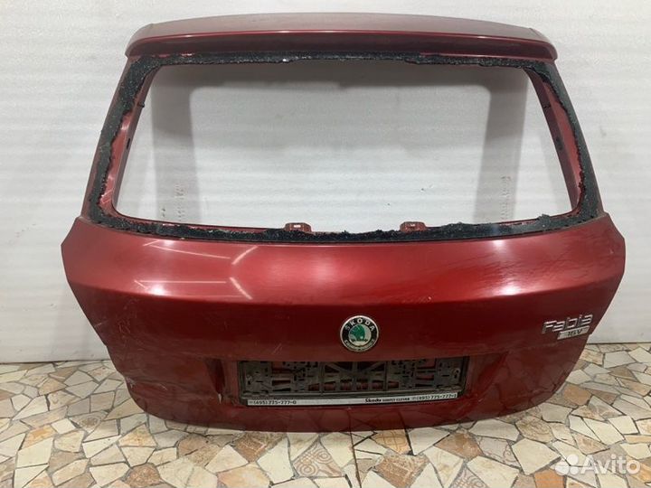 Дверь багажника Skoda Fabia хэтчбэк 1.4 BXW 2008